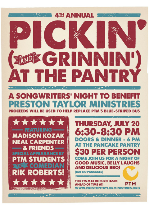 Rik Roberts Pickin' and Grinning' July 20