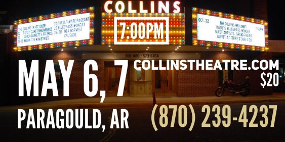 Rik Roberts at the Collins Theatre