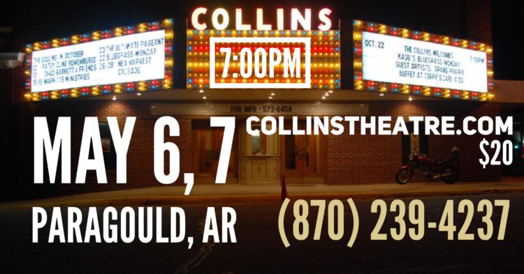 paragould, ar rik roberts Rik Roberts at the Collins Theatre
