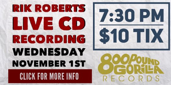 Rik Roberts Live CD Taping